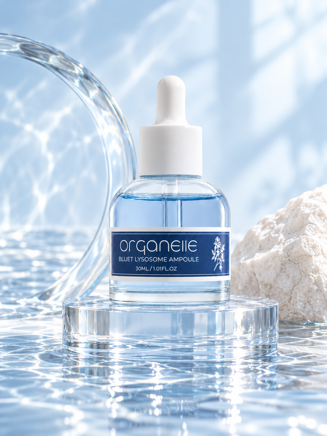Organelle Bluet Lysosome Ampoule